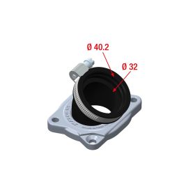 Malossi X360 Schräges Ansaugkrümmer-Kit für 32/34 Vergaser auf C/RC-ONE Gehäusen