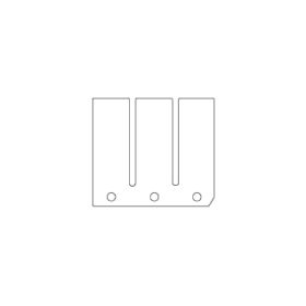 Malossi VL5 Lamellenventil Karbonit-Membranen Dicke 0,30 mm