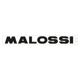 Malossi schwarzer Aufkleber Länge 32 cm Höhe 3,5 cm