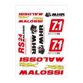 Malossi assorted stickers folder size 24.7x35 cm