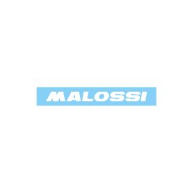 Adesivo Malossi bianco termoresistente lunghezza 11 cm