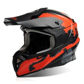 Casco Motocross Malossi HM2 Nero Rosso