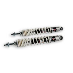 Pair of Malossi TWINS rear shock absorbers 322 mm interaxial distance