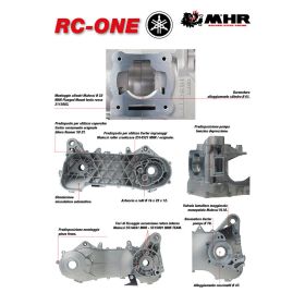 Malossi MHR RC-ONE 94cc Motorgehäuse Minarelli Yamaha