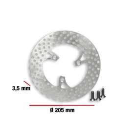Malossi BRAKE POWER DISC D 205 3.5 mm thick for CROSS fork