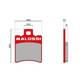 Malossi BRAKE PADS MHR Bremsbeläge