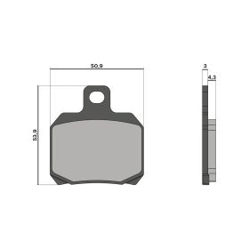 Malossi BRAKE PADS Bremsbeläge