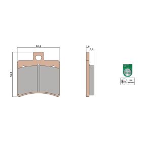 Malossi BRAKE PADS MHR SYNT Homologierte Bremsbeläge
