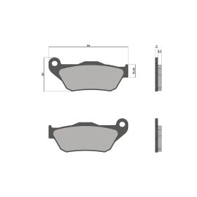 Malossi BRAKE PADS Bremsbeläge
