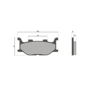 Malossi BRAKE PADS Bremsbeläge
