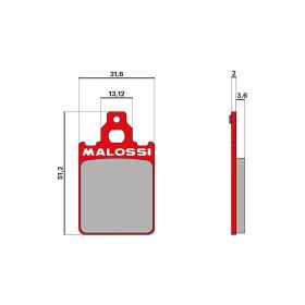 Malossi BRAKE PADS MHR Bremsbeläge