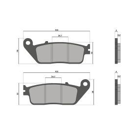 Malossi BRAKE PADS Bremsbeläge