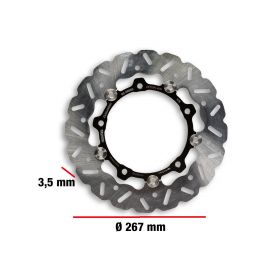 Malossi WHOOP Bremsscheibe D 267 Dicke 3,5 mm