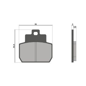 Malossi BRAKE PADS Bremsbeläge