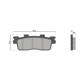 Malossi BRAKE PADS Bremsbeläge