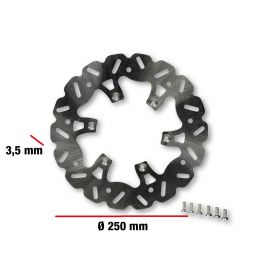 Malossi WHOOP DISC Brake Disc D 250 thickness 3.5 mm for F32S F37R fork kit