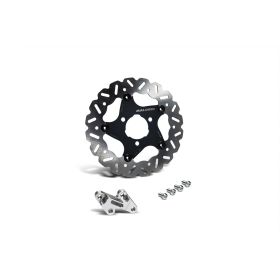 Disco freno Malossi WHOOP D. 250 maggiorato con supporto pinza forcella originale