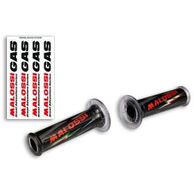 Malossi GAS universal grips pair black 22/24 open