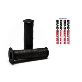 Malossi MHR universal grips pair black 22/24 closed