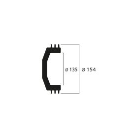 Malossi Maxi Kupplungsglocke Innendurchmesser 135 Gramm 1149