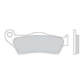 MOTORRAD BREMSBELäGE MANDELLI 405453120
