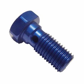 M10X1.25 blauer einzelner Banjo-Bremsleitungsbolzen