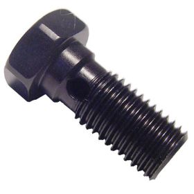 M10X1.25 Bremsleitungsbolzen Anthrazit Aluminium Einzel-Banjo