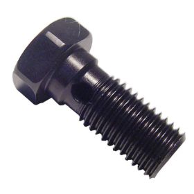 3/8-24 Schwarze Einzel-Banjo-Bremsschraube