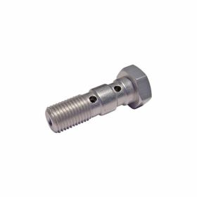 3/8-24 Silber Doppel-Banjo-Bremsschlauchbolzen