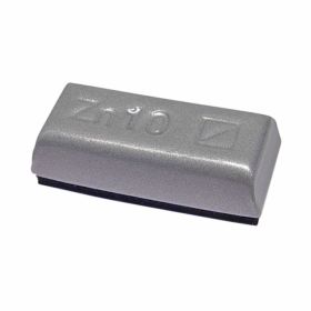 JMP 25 Poids de roue en zinc autocollants 10g Argent