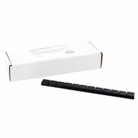 6-ON Poids adhésifs pour roues 20 bandes zinc noir 12x5g