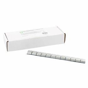 Poids adhésifs pour roues 6-ON 20 bandes en zinc argent 12x5g