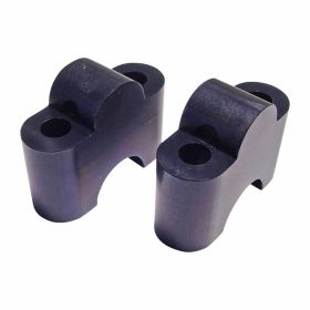 Riser manubrio nero 29mm per manubri 22mm