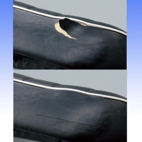 Schwarzer Sitzreparaturaufkleber 110X170mm