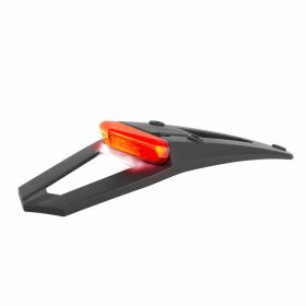 Portatarga con fanale led nero POLISPORT 8571100001