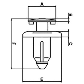 TOURMAX RVT-PT03 10 Press-Fit Nieten-Kit