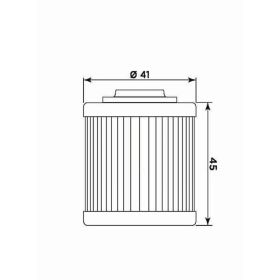 Filtro olio MEIWA BO14002 per BOMBARDIER-CAN AM