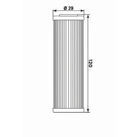 Filtro olio MEIWA BT13001 per BETAMOTOR