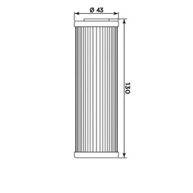 Filtro olio MEIWA DU6002 per DUCATI