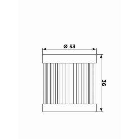 MEIWA P5005 OIL FILTER