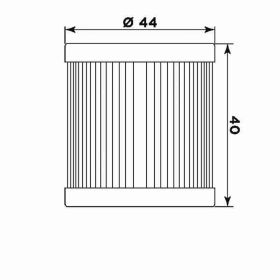 Filtro olio Meiwa S3003