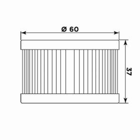 Filtro olio MEIWA S3006 per SUZUKI