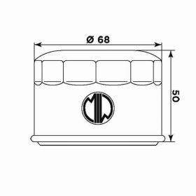 Filtro olio Meiwa Y4011