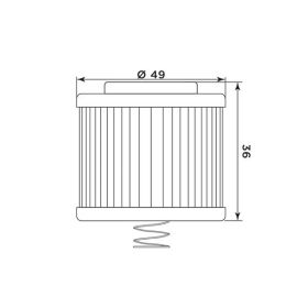 Meiwa Y4020 Oil Filter
