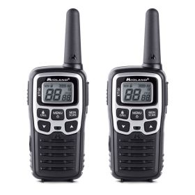 Coppia Walkie Talkie MIDLAND XT50 Nero con Caricabatterie da tavolo