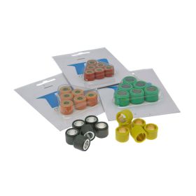 KIT 6 RULLI VARIATORE MISURA 15 X 12 MM PESO 2,3 GR