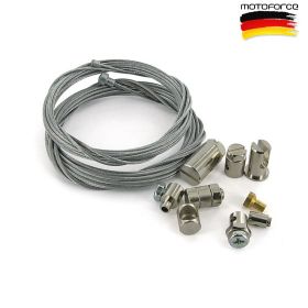 Motoforce Universal Reparaturset Gas-/Kupplungszug 2x2,5m