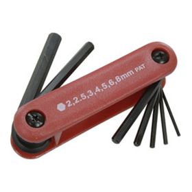 Set chiavi Motoforce con esagono incassato 2,2.5,3,4,5,6,8 mm