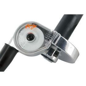 COMANDO GAS RAPIDO MOTOFORCE RACING CROMATO D. 22 INCLUSO MANOPOLE