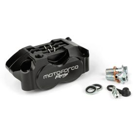 Front and rear radial brake caliper with 4 pistons Motoforce Racing black